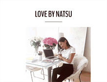 Tablet Screenshot of lovebynatsu.com